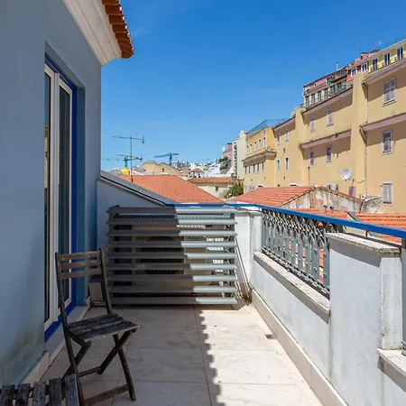Joivy Modern Flat With River View Near Bica Elevator Apartment Lisbon